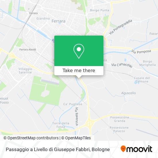 Passaggio a Livello di Giuseppe Fabbri map