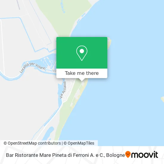 Bar Ristorante Mare Pineta di Ferroni A. e C. map