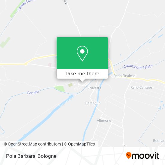 Pola Barbara map