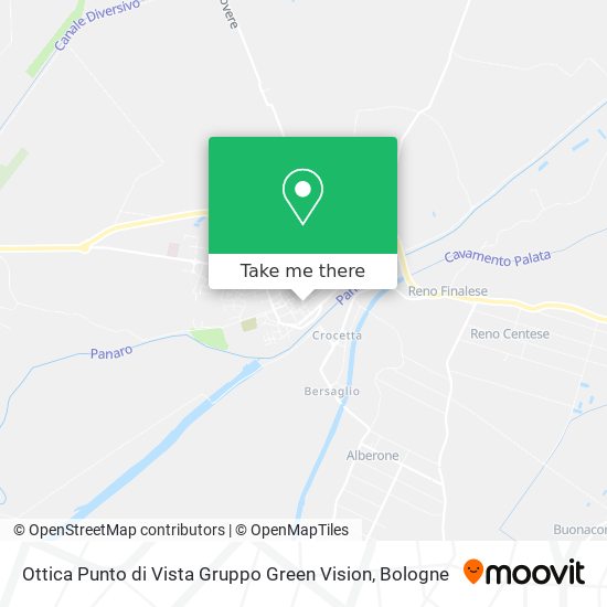 Ottica Punto di Vista Gruppo Green Vision map