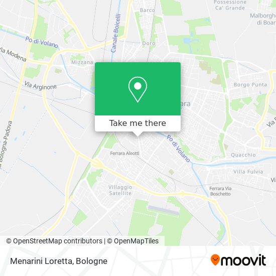 Menarini Loretta map