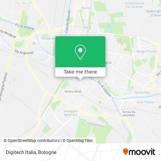 Digitech Italia map