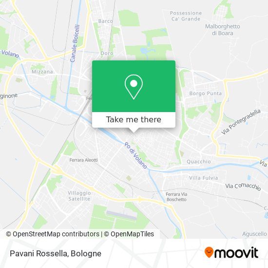 Pavani Rossella map