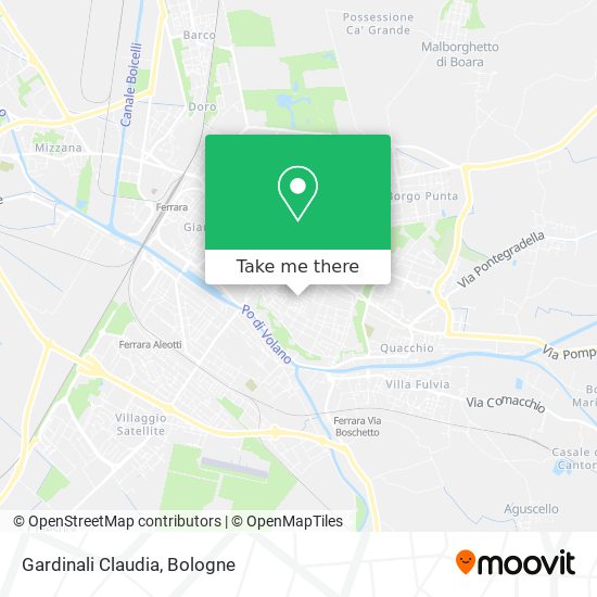 Gardinali Claudia map