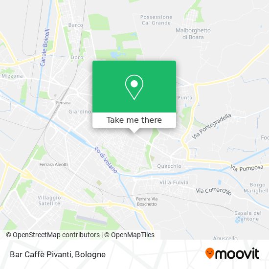 Bar Caffè Pivanti map