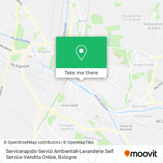 Servicerapido-Servizi Ambientali-Lavanderie Self Service-Vendita Online map