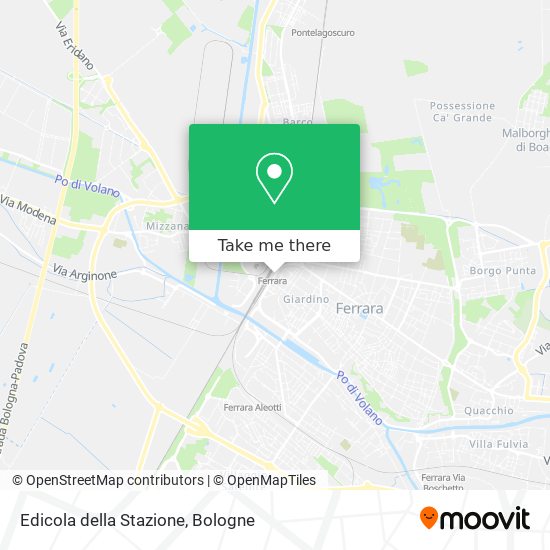Edicola della Stazione map