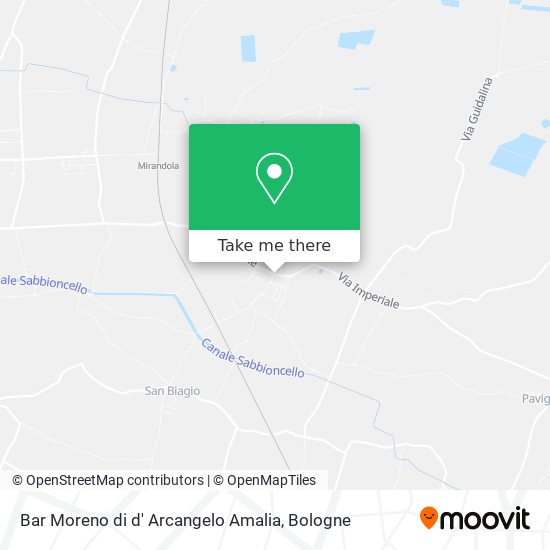 Bar Moreno di d' Arcangelo Amalia map