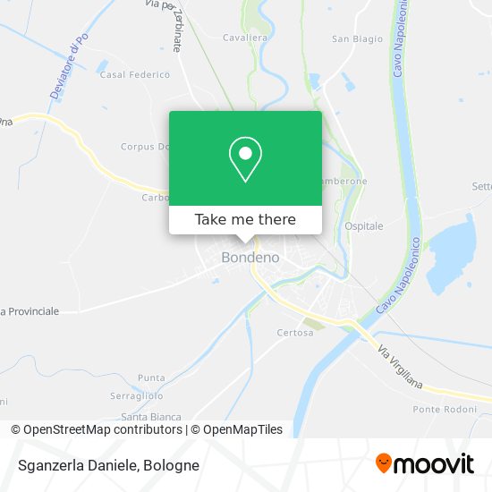Sganzerla Daniele map