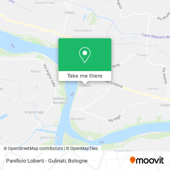 Panificio Loberti - Gulinati map