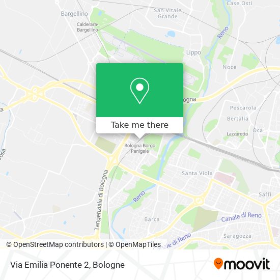 Via Emilia Ponente 2 map