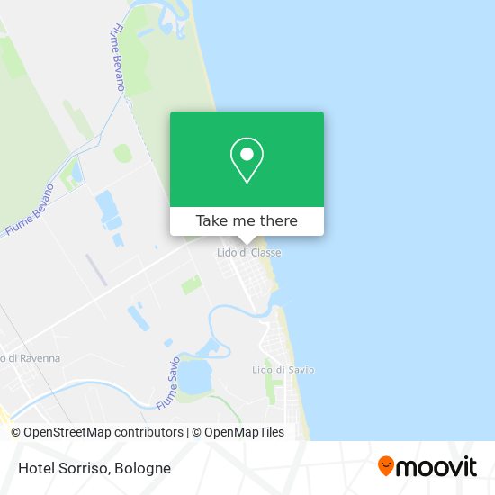 Hotel Sorriso map