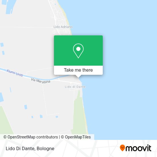 Lido Di Dante map