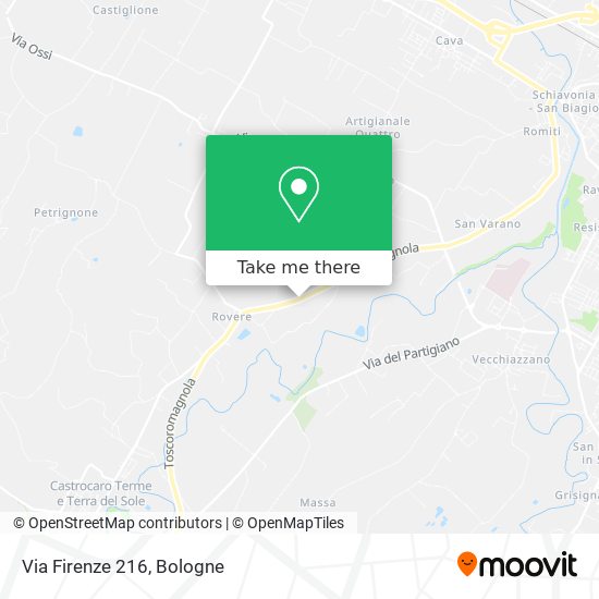 Via Firenze  216 map