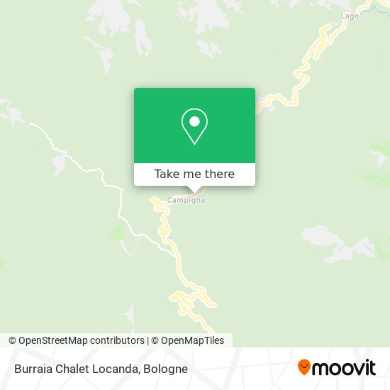 Burraia Chalet Locanda map