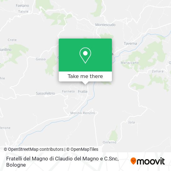 Fratelli del Magno di Claudio del Magno e C.Snc map