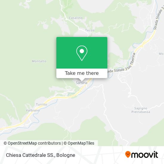 Chiesa Cattedrale SS. map