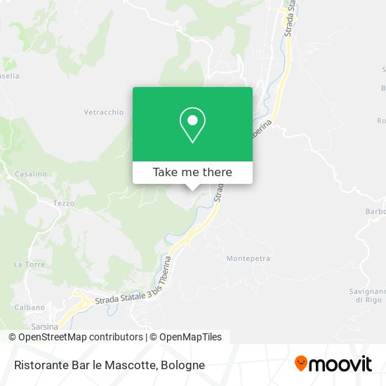 Ristorante Bar le Mascotte map