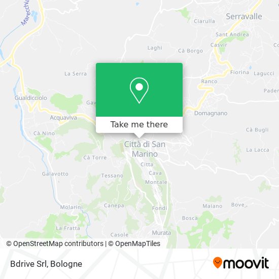 Bdrive Srl map