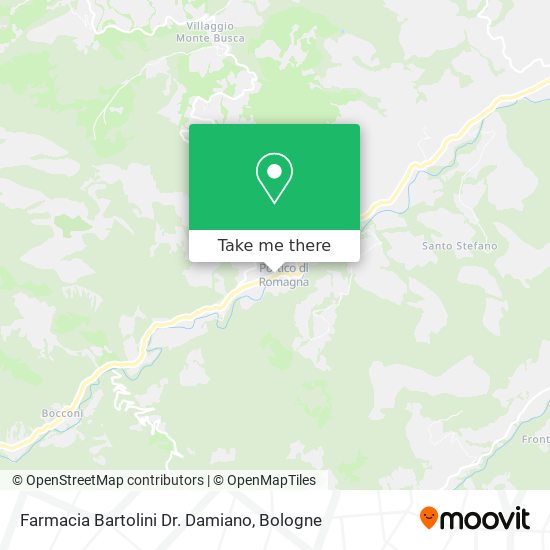 Farmacia Bartolini Dr. Damiano map