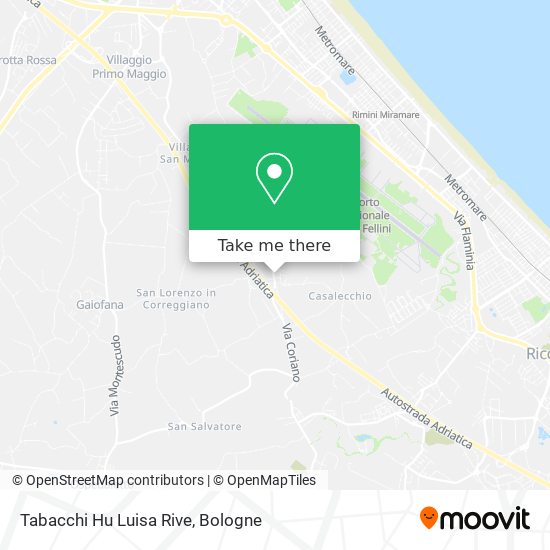 Tabacchi Hu Luisa Rive map