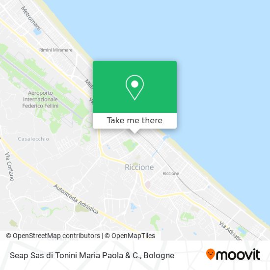 Seap Sas di Tonini Maria Paola & C. map