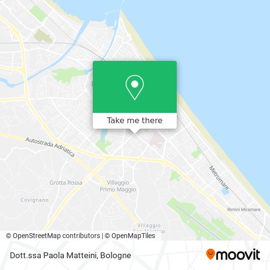 Dott.ssa Paola Matteini map