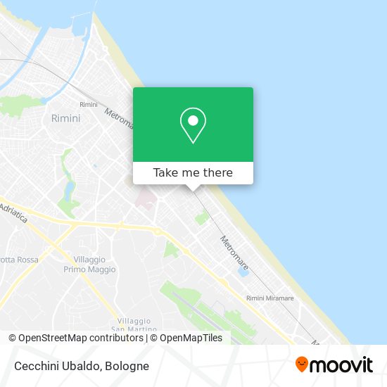 Cecchini Ubaldo map
