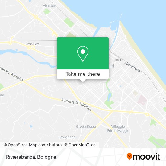 Rivierabanca map