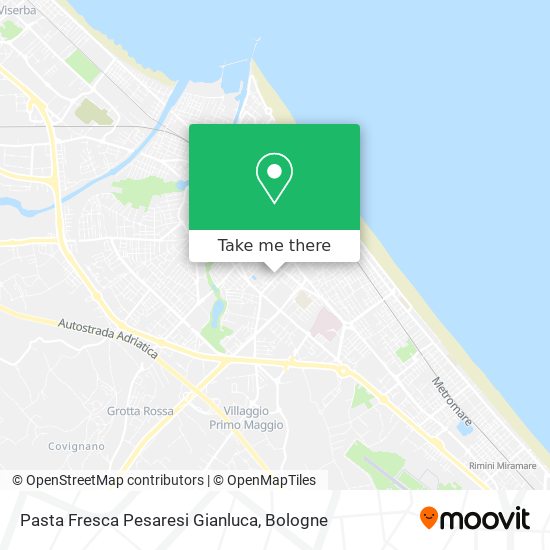 Pasta Fresca Pesaresi Gianluca map
