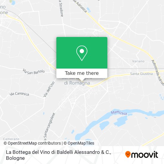 La Bottega del Vino di Baldelli Alessandro & C. map