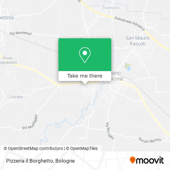 Pizzeria il Borghetto map