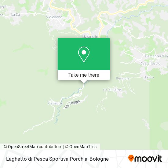 Laghetto di Pesca Sportiva Porchia map