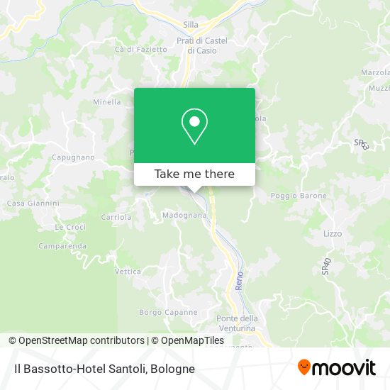Il Bassotto-Hotel Santoli map
