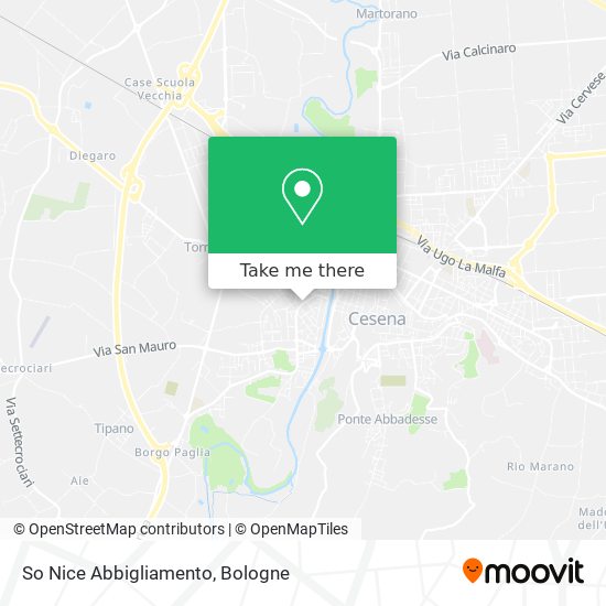 So Nice Abbigliamento map
