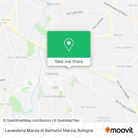 Lavanderia Marzia di Battistini Marzia map