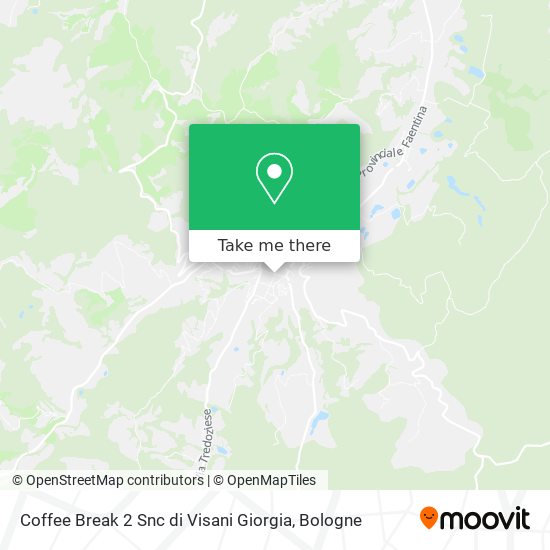 Coffee Break 2 Snc di Visani Giorgia map