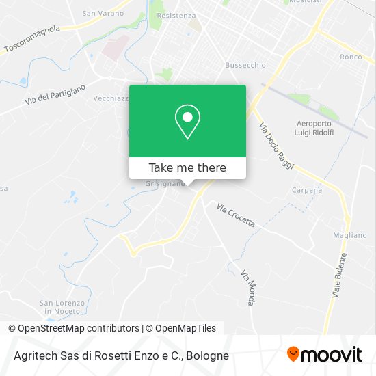 Agritech Sas di Rosetti Enzo e C. map