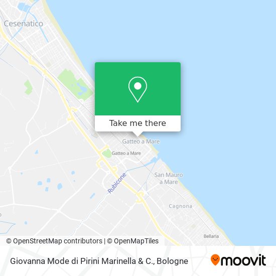 Giovanna Mode di Pirini Marinella & C. map