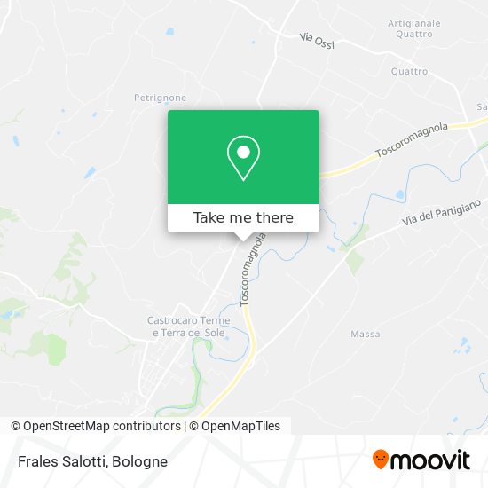 Frales Salotti map