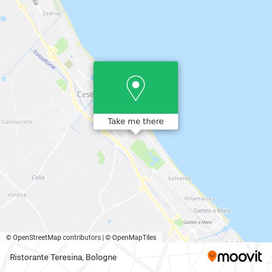Ristorante Teresina map