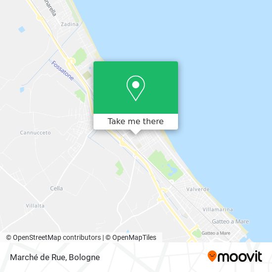 Marché de Rue map