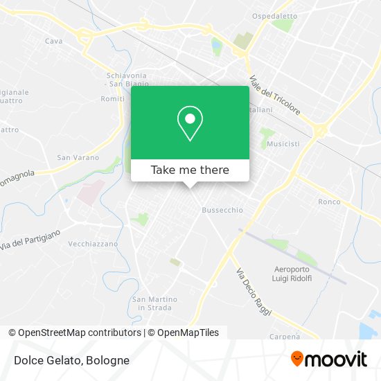 Dolce Gelato map