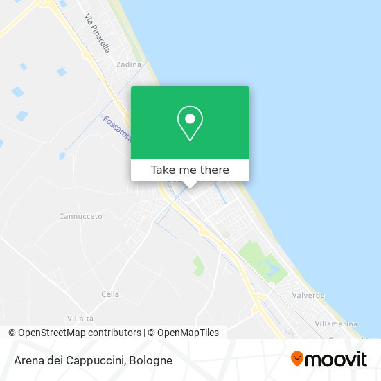 Arena dei Cappuccini map