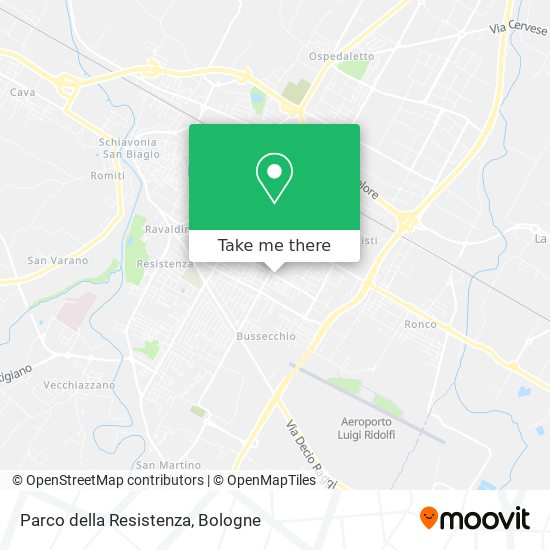 Parco della Resistenza map