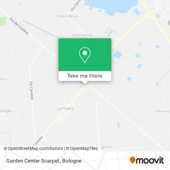 Garden Center Scarpel. map