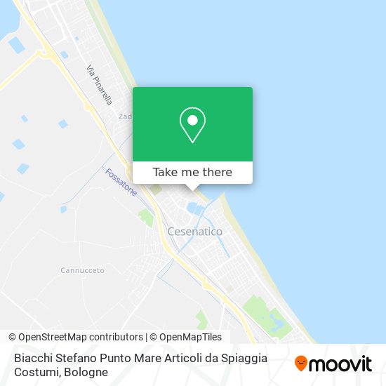 Biacchi Stefano Punto Mare Articoli da Spiaggia Costumi map