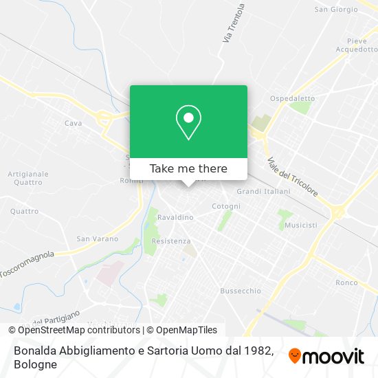 Bonalda Abbigliamento e Sartoria Uomo dal 1982 map