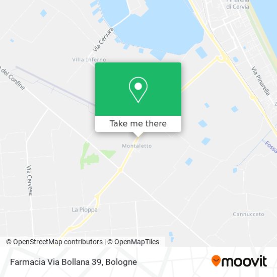 Farmacia Via Bollana 39 map