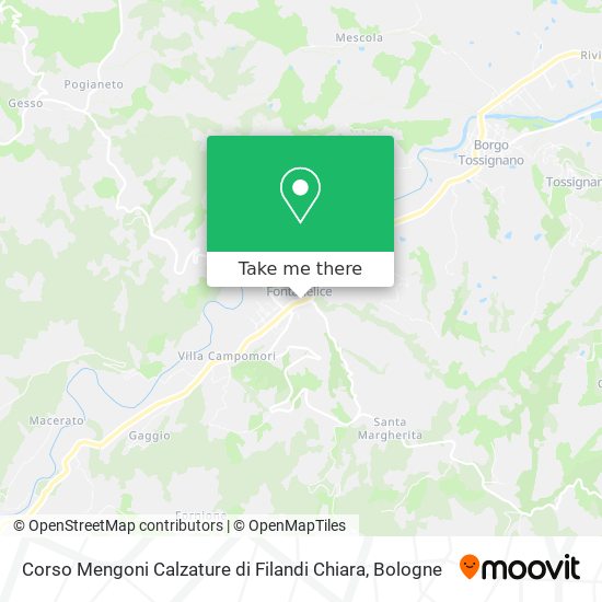 Corso Mengoni Calzature di Filandi Chiara map